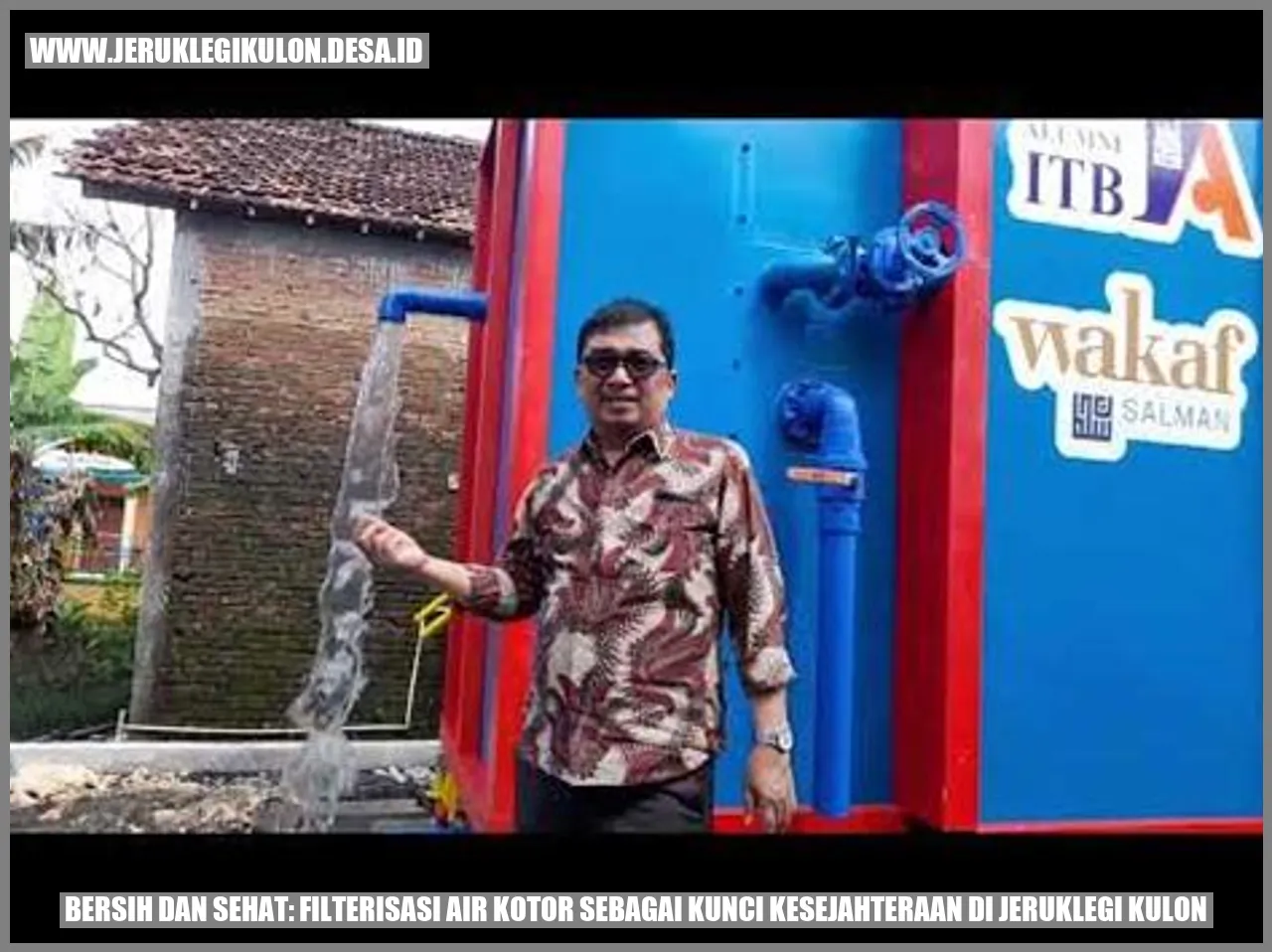 Gambar tentang filterisasi air kotor