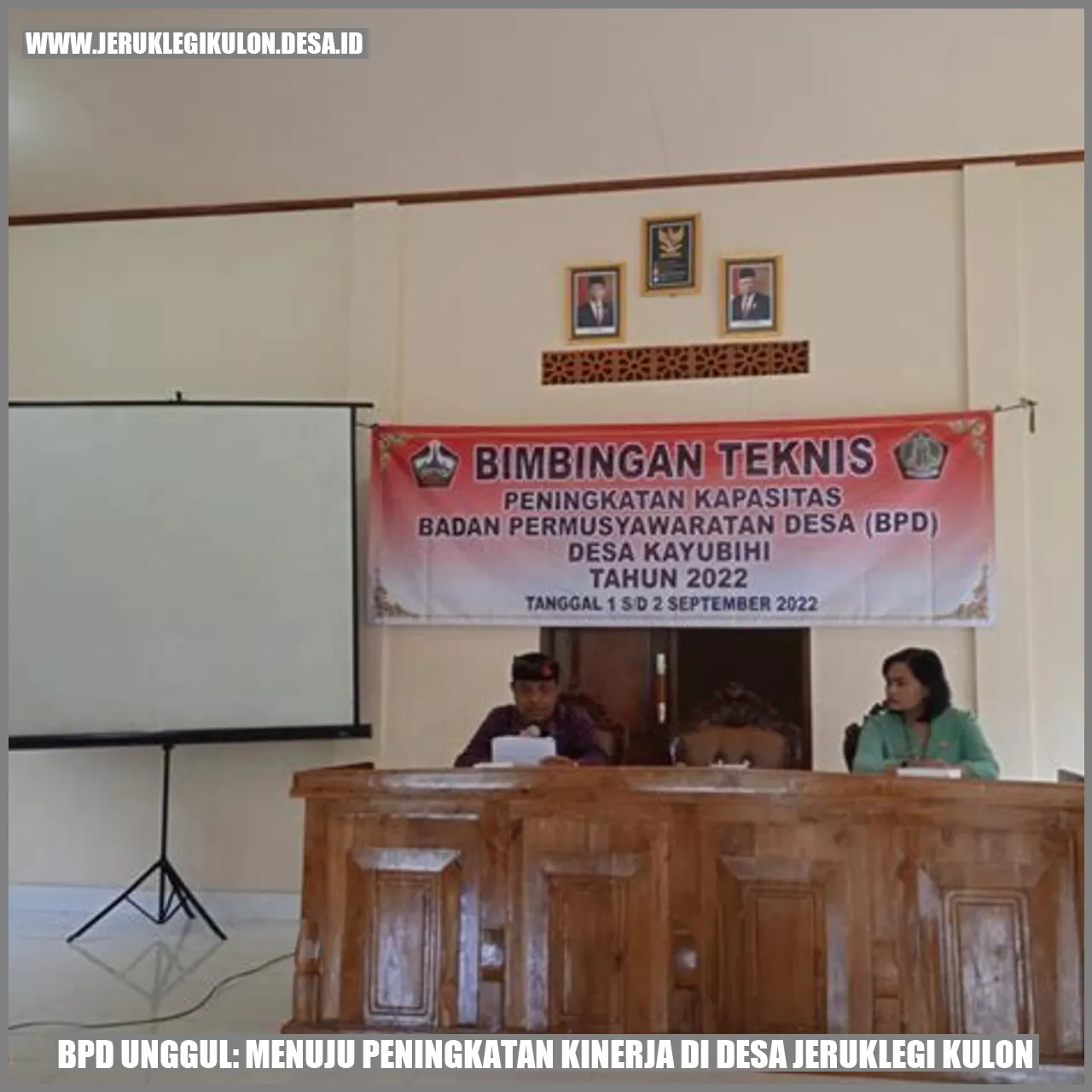 BPD Unggul: Menuju Peningkatan Kinerja di Desa Jeruklegi Kulon