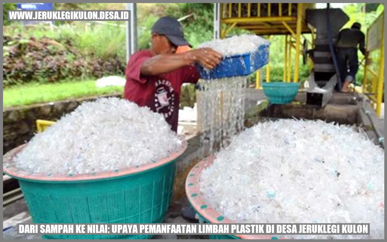 Dari Sampah ke Nilai: Upaya Pemanfaatan Limbah Plastik di Desa Jeruklegi Kulon
