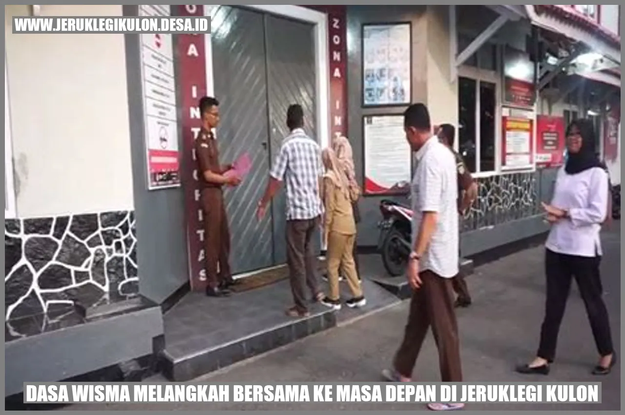 dasa wisma: Melangkah Bersama ke Masa Depan di Jeruklegi Kulon