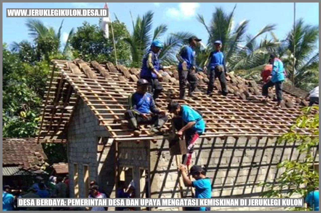 Desa Berdaya: Pemerintah Desa dan Upaya Mengatasi Kemiskinan di Jeruklegi Kulon