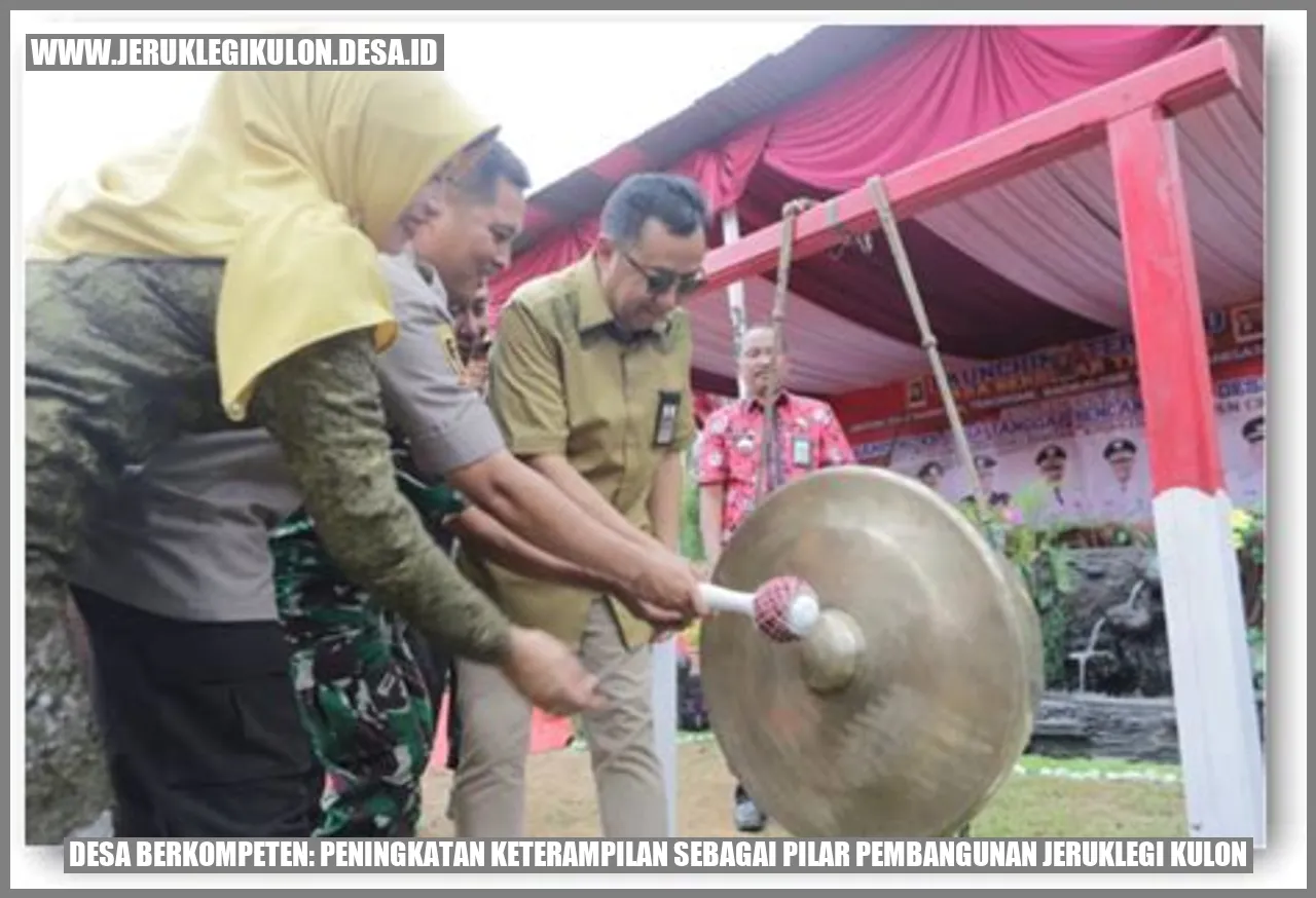 Desa Berkompeten: Peningkatan Keterampilan sebagai Pilar Pembangunan Jeruklegi Kulon