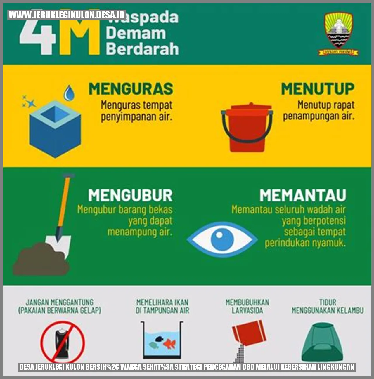 Gambar Desa Jeruklegi Kulon Bersih, Warga Sehat