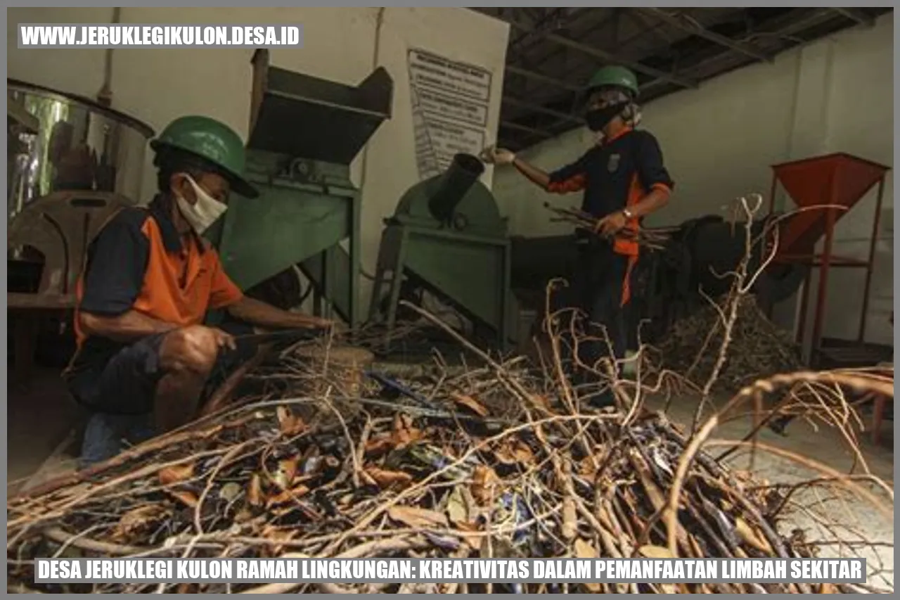 Desa Jeruklegi Kulon Ramah Lingkungan: Kreativitas dalam Pemanfaatan Limbah Sekitar