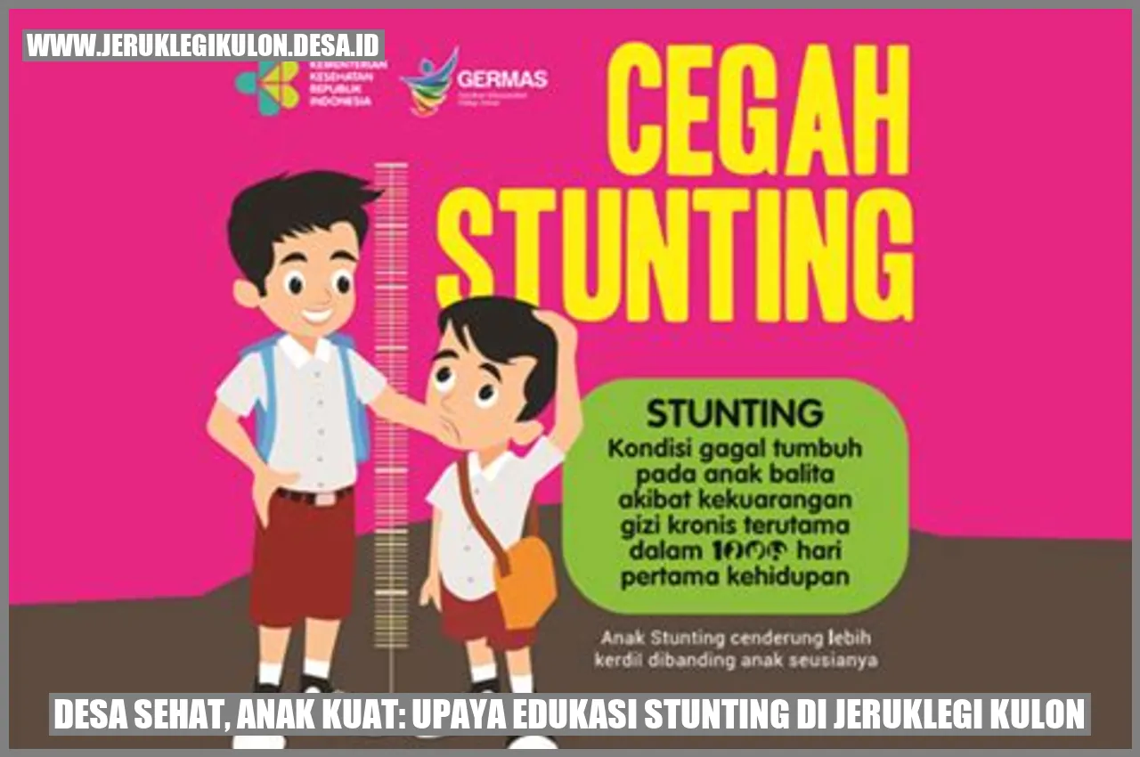 Desa Sehat, Anak Kuat: Upaya Edukasi Stunting di Jeruklegi Kulon