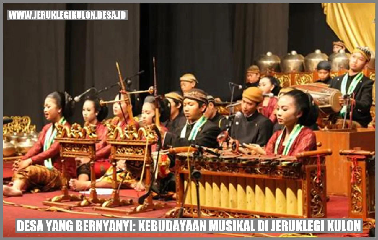 Desa yang Bernyanyi: Kebudayaan Musikal di Jeruklegi Kulon