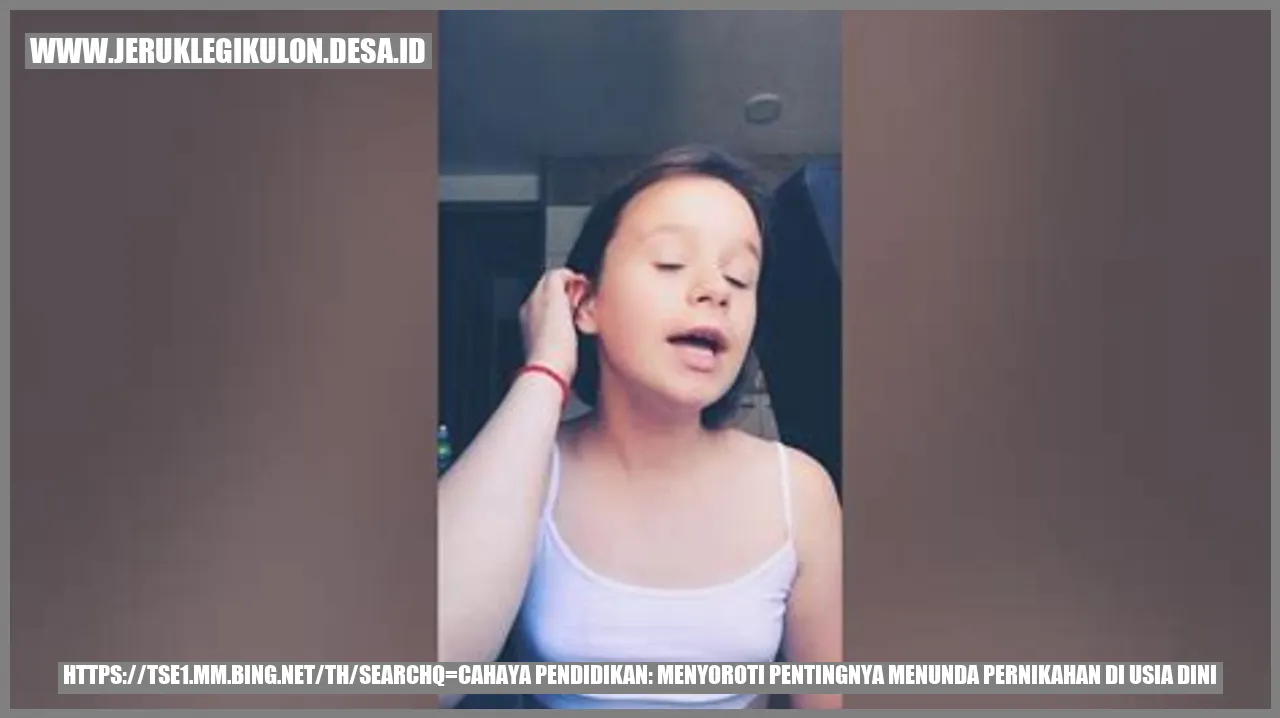 Cahaya Pendidikan: Menyoroti Pentingnya Menunda Pernikahan di Usia Dini