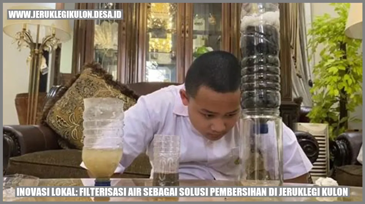 Filterisasi Air di Jeruklegi Kulon