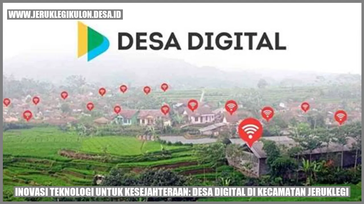 Desa Digital di Kecamatan Jeruklegi