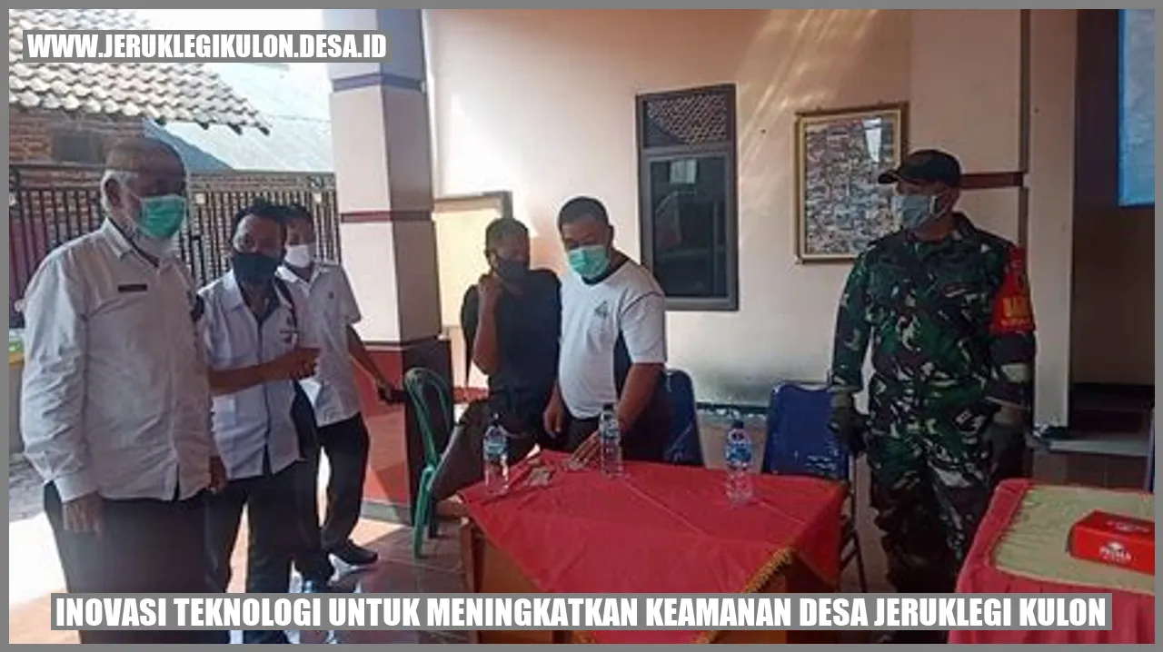 Inovasi Teknologi untuk Meningkatkan Keamanan Desa Jeruklegi Kulon