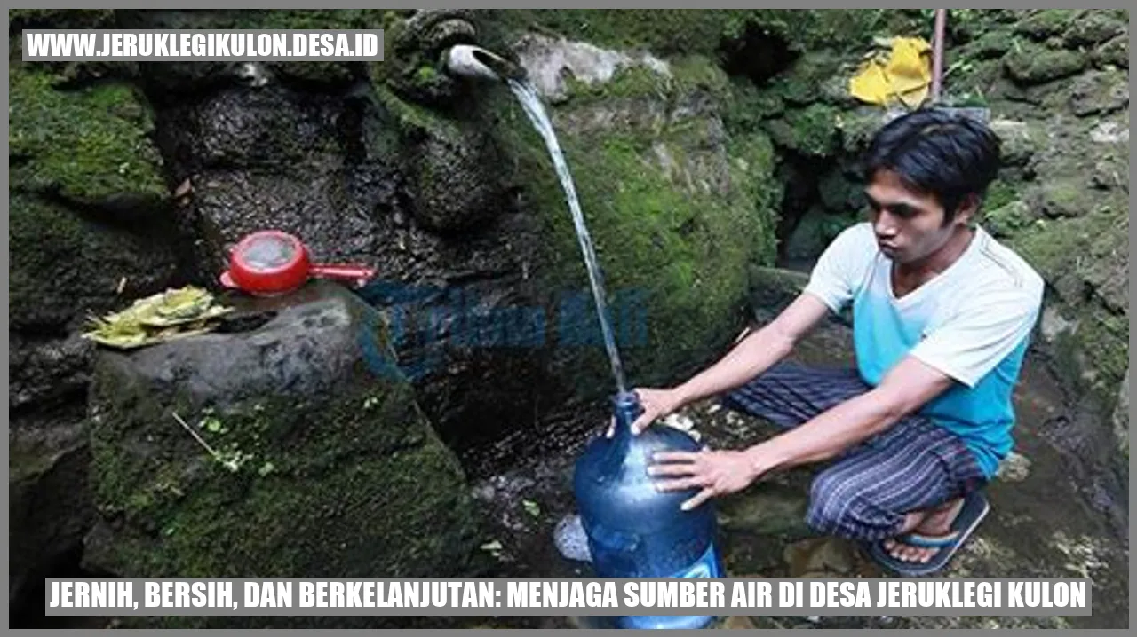 Gambar Sumber Air di Desa Jeruklegi Kulon