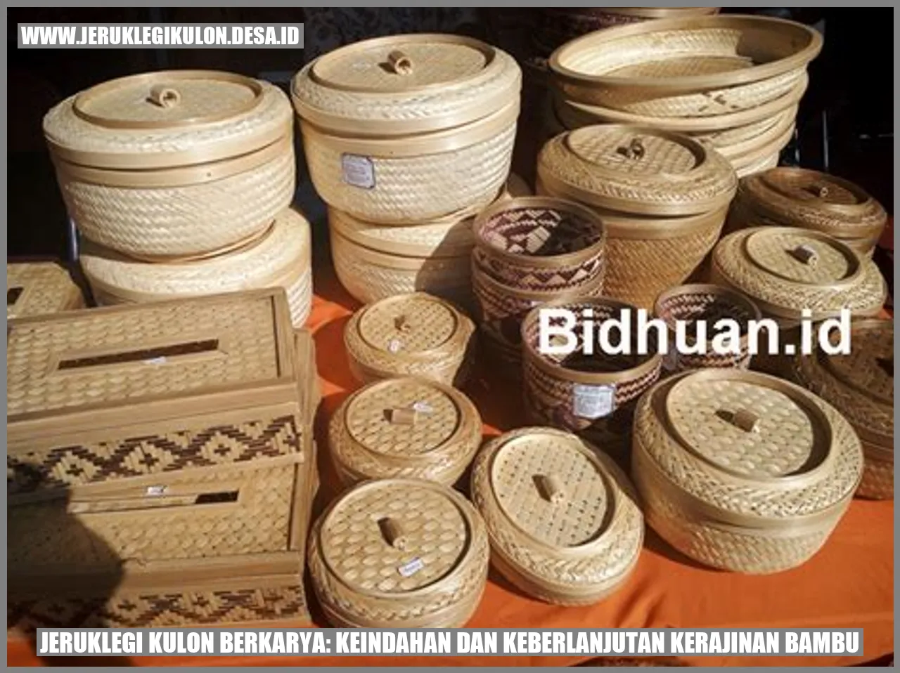 Jeruklegi Kulon Berkarya: Keindahan dan Keberlanjutan Kerajinan Bambu