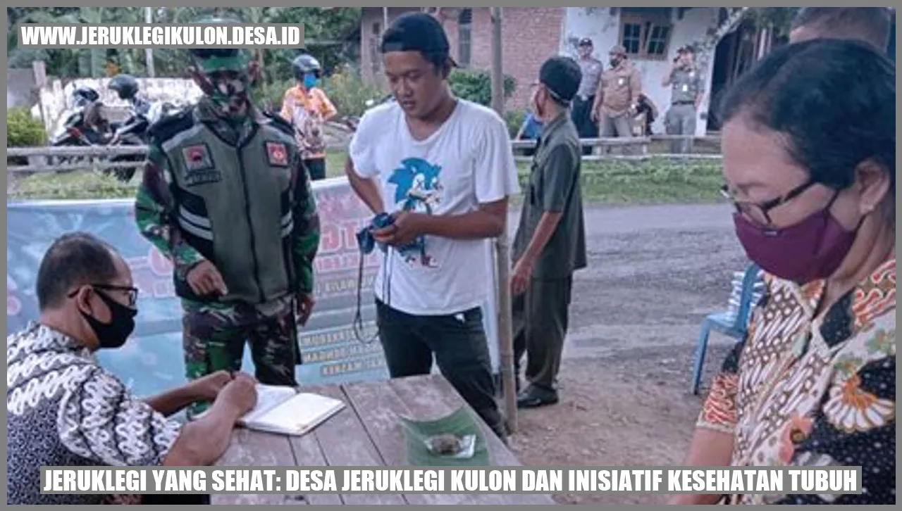 Jeruklegi yang Sehat: Desa Jeruklegi Kulon dan Inisiatif Kesehatan Tubuh
