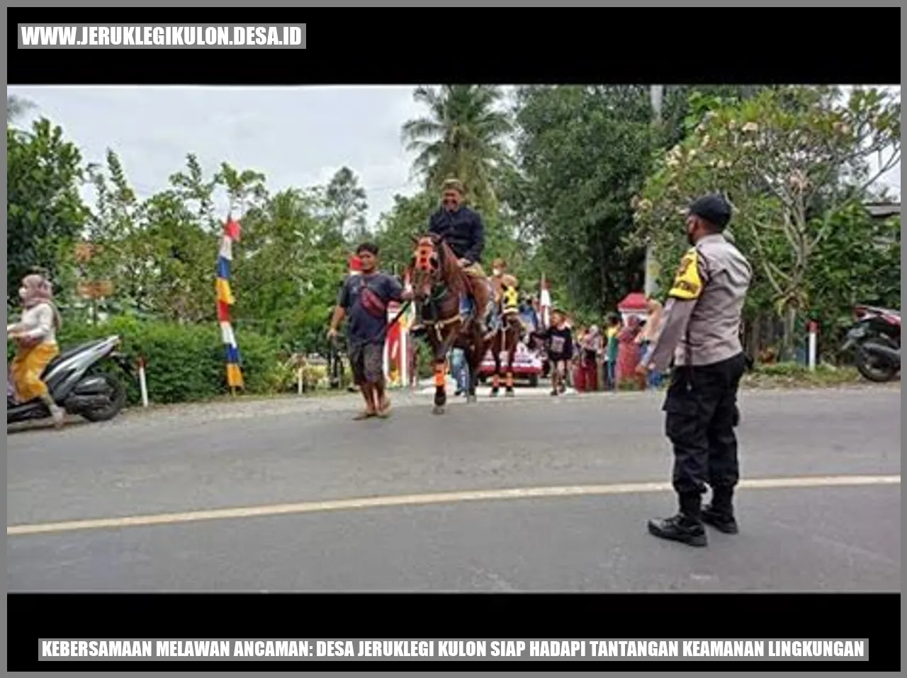 Kebersamaan Melawan Ancaman: Desa Jeruklegi Kulon Siap Hadapi Tantangan Keamanan Lingkungan