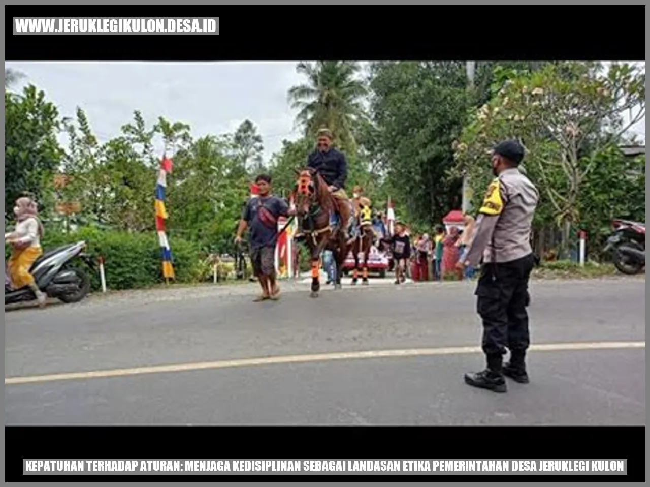 Kepatuhan terhadap Aturan: Menjaga Kedisiplinan sebagai Landasan Etika Pemerintahan Desa Jeruklegi Kulon
