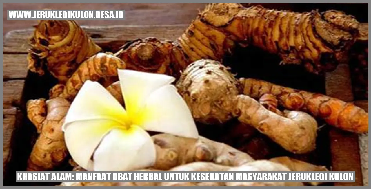 Khasiat Alam: Manfaat Obat Herbal untuk Kesehatan Masyarakat Jeruklegi Kulon