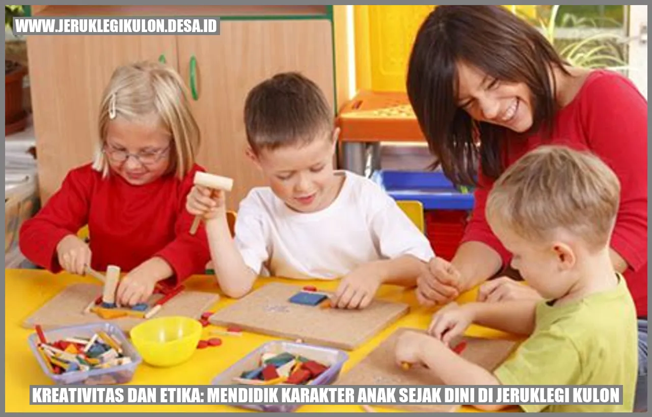 Kreativitas dan Etika: Mendidik Karakter Anak Sejak Dini di Jeruklegi Kulon