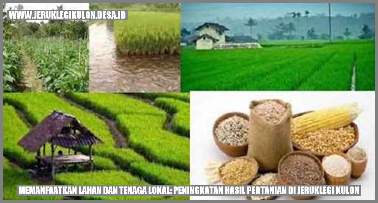 Peningkatan Hasil Pertanian di Jeruklegi Kulon