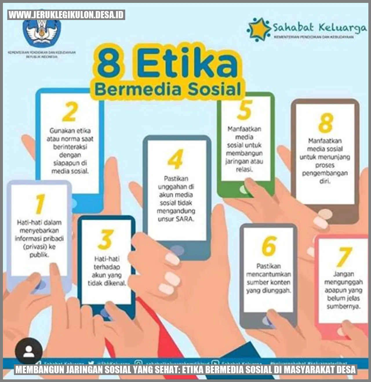 Membangun Jaringan Sosial yang Sehat: Etika Bermedia Sosial di Masyarakat Desa