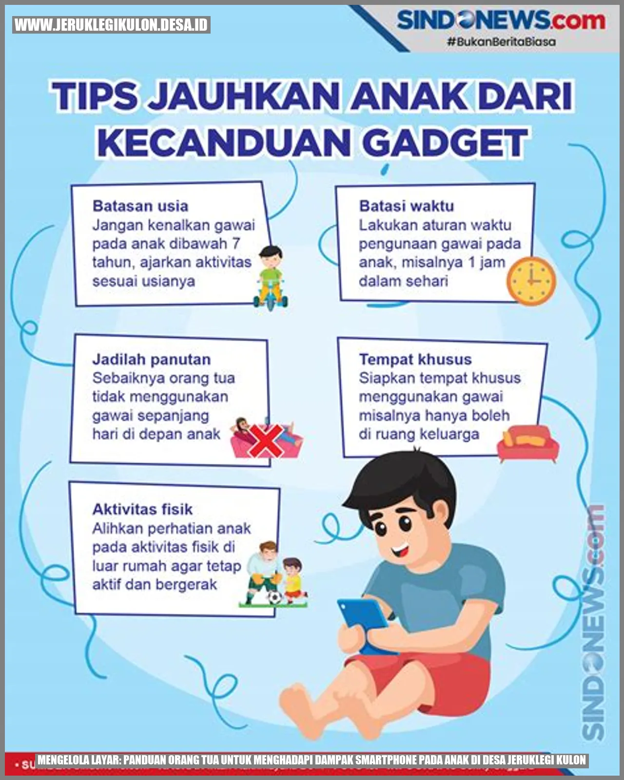 Mengelola Layar: Panduan Orang Tua untuk Menghadapi Dampak Smartphone pada Anak di Desa Jeruklegi Kulon