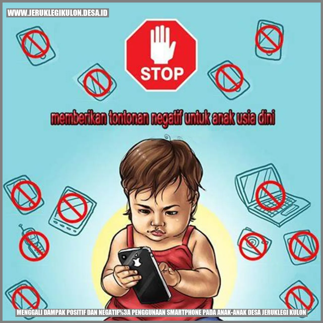 Penggunaan Smartphone pada Anak-Anak Desa Jeruklegi Kulon