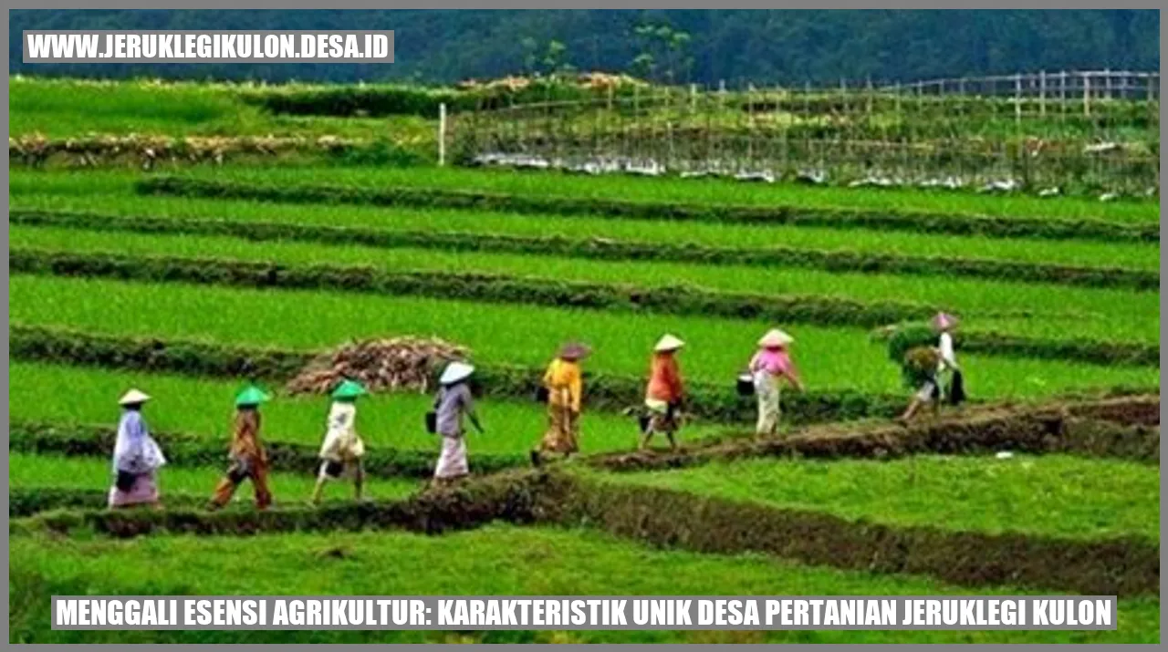 Desa Pertanian Jeruklegi Kulon