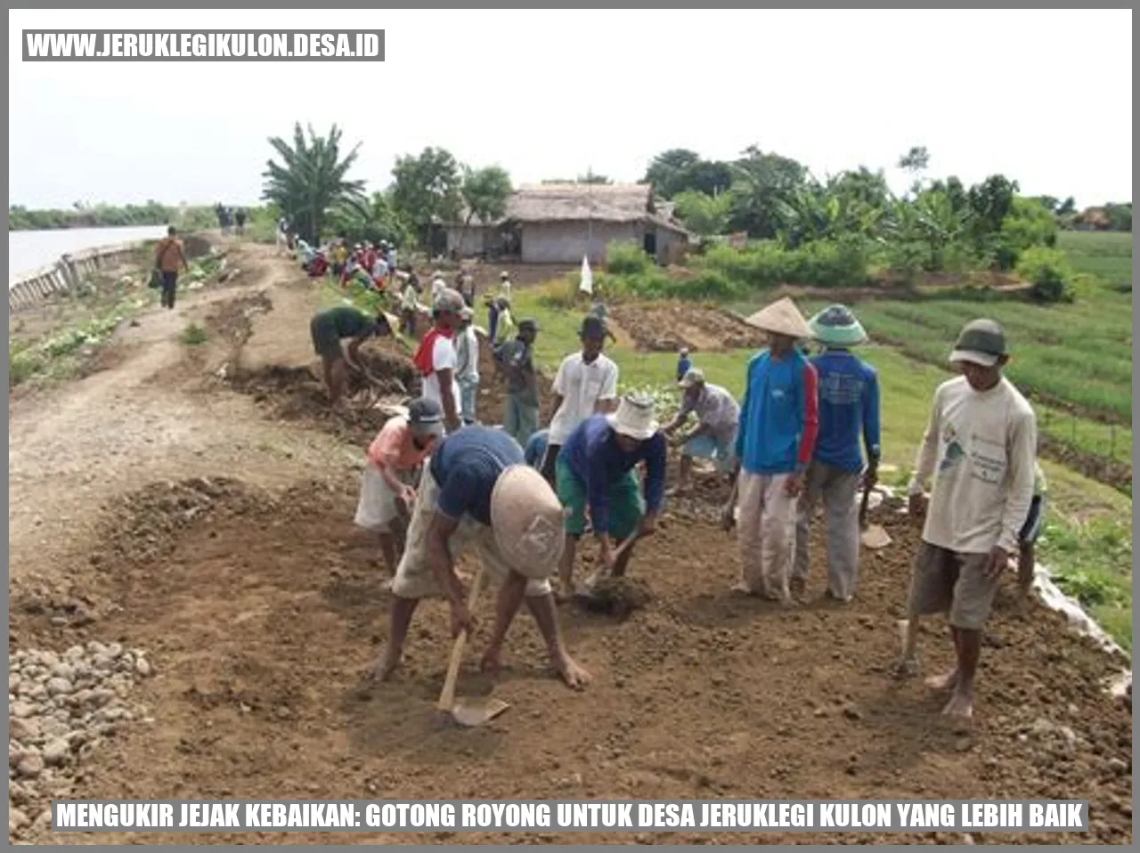 gambar gotong royong