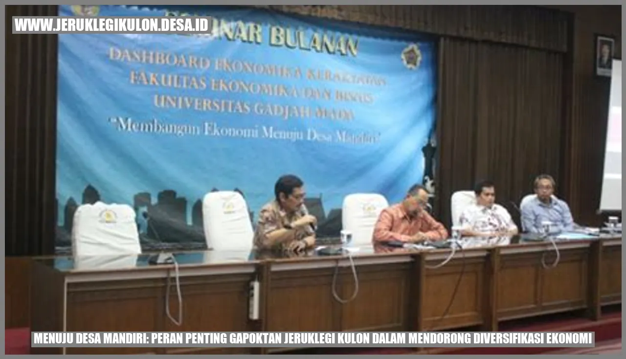 Menuju Desa Mandiri: Peran Penting Gapoktan Jeruklegi Kulon dalam Mendorong Diversifikasi Ekonomi