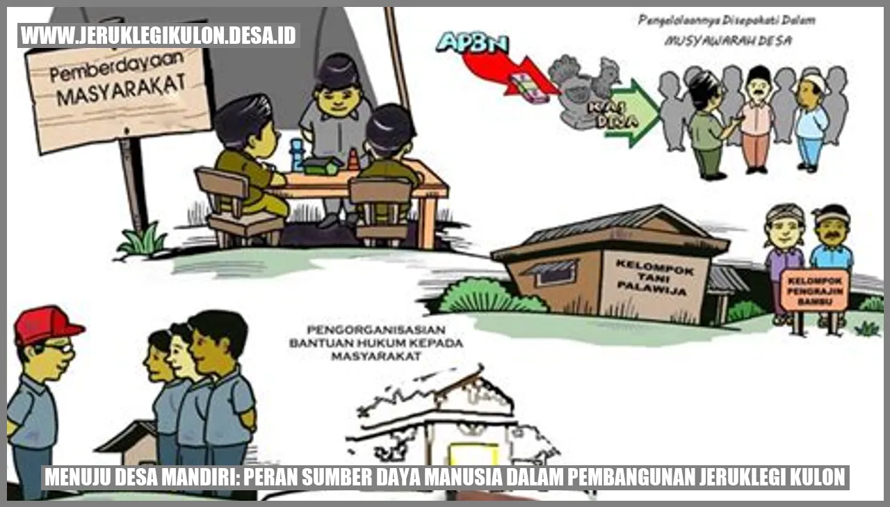 Menuju Desa Mandiri: Peran Sumber Daya Manusia dalam Pembangunan Jeruklegi Kulon