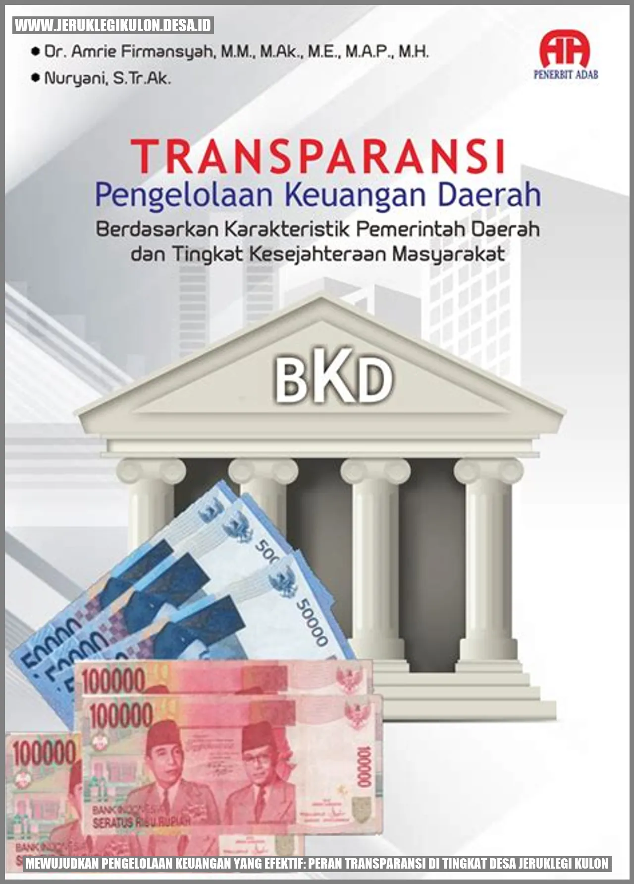 Gambar Transparansi di Desa Jeruklegi Kulon