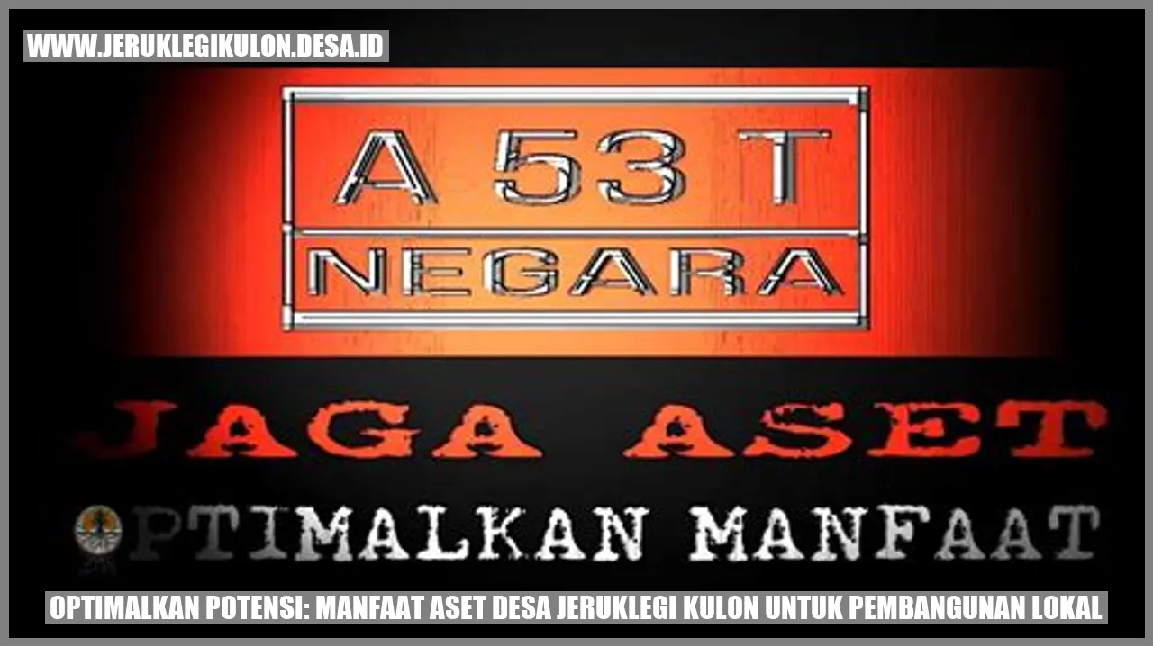 Potensi Desa Jeruklegi Kulon
