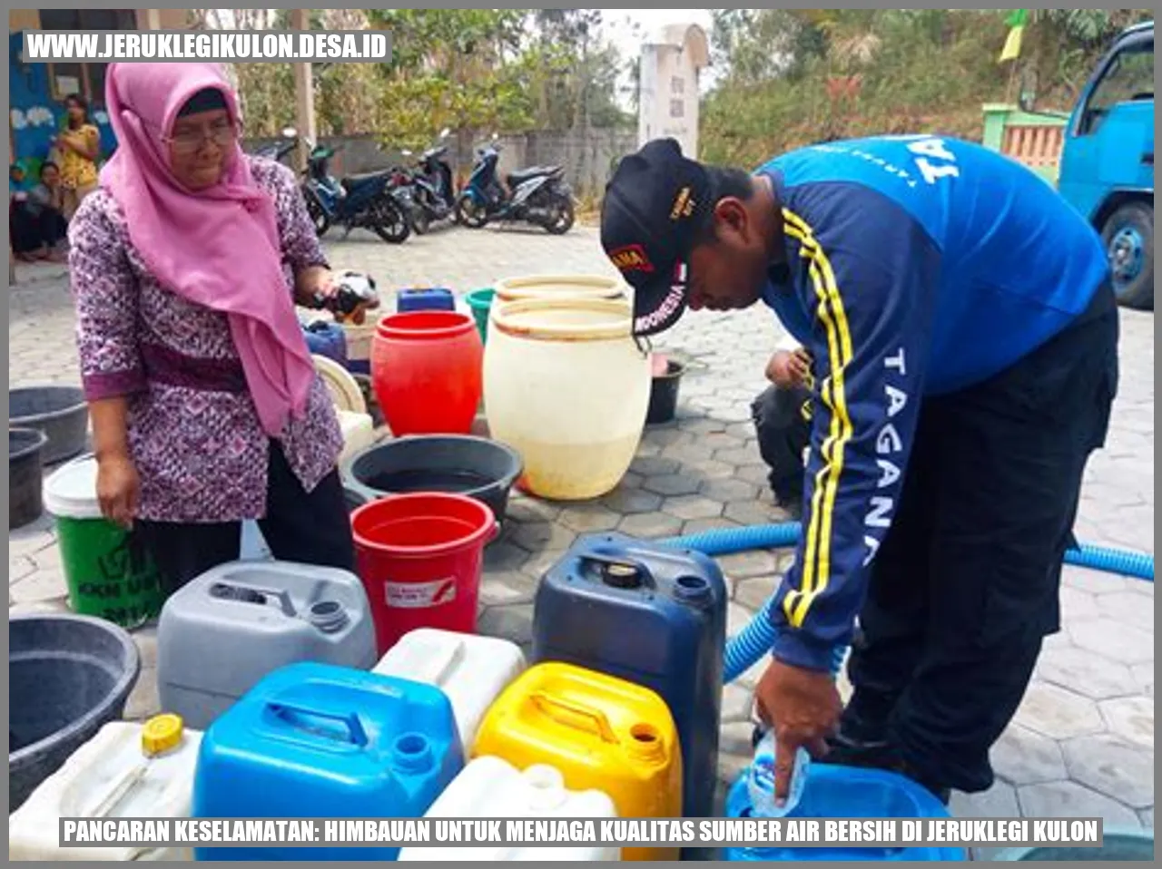 Sumber Air Bersih di Jeruklegi Kulon