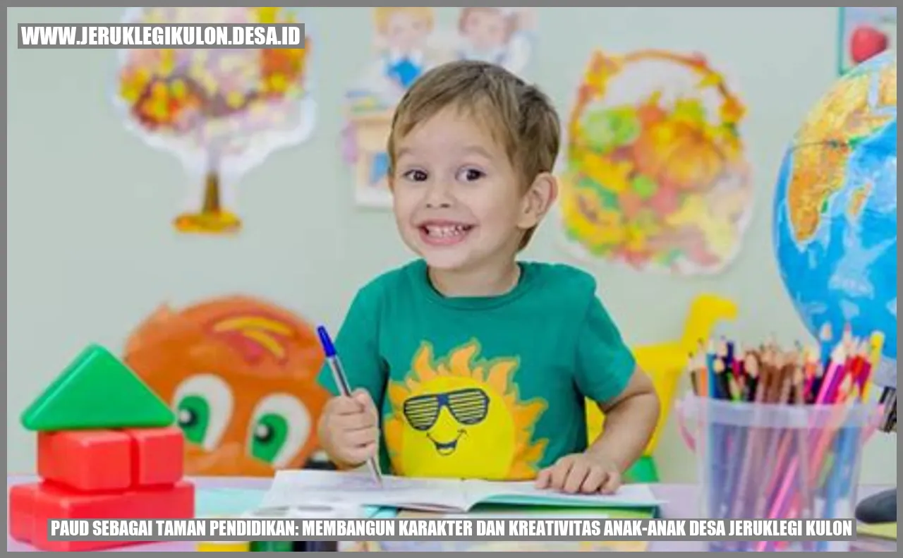 PAUD Sebagai Taman Pendidikan: Membangun Karakter dan Kreativitas Anak-anak Desa Jeruklegi Kulon