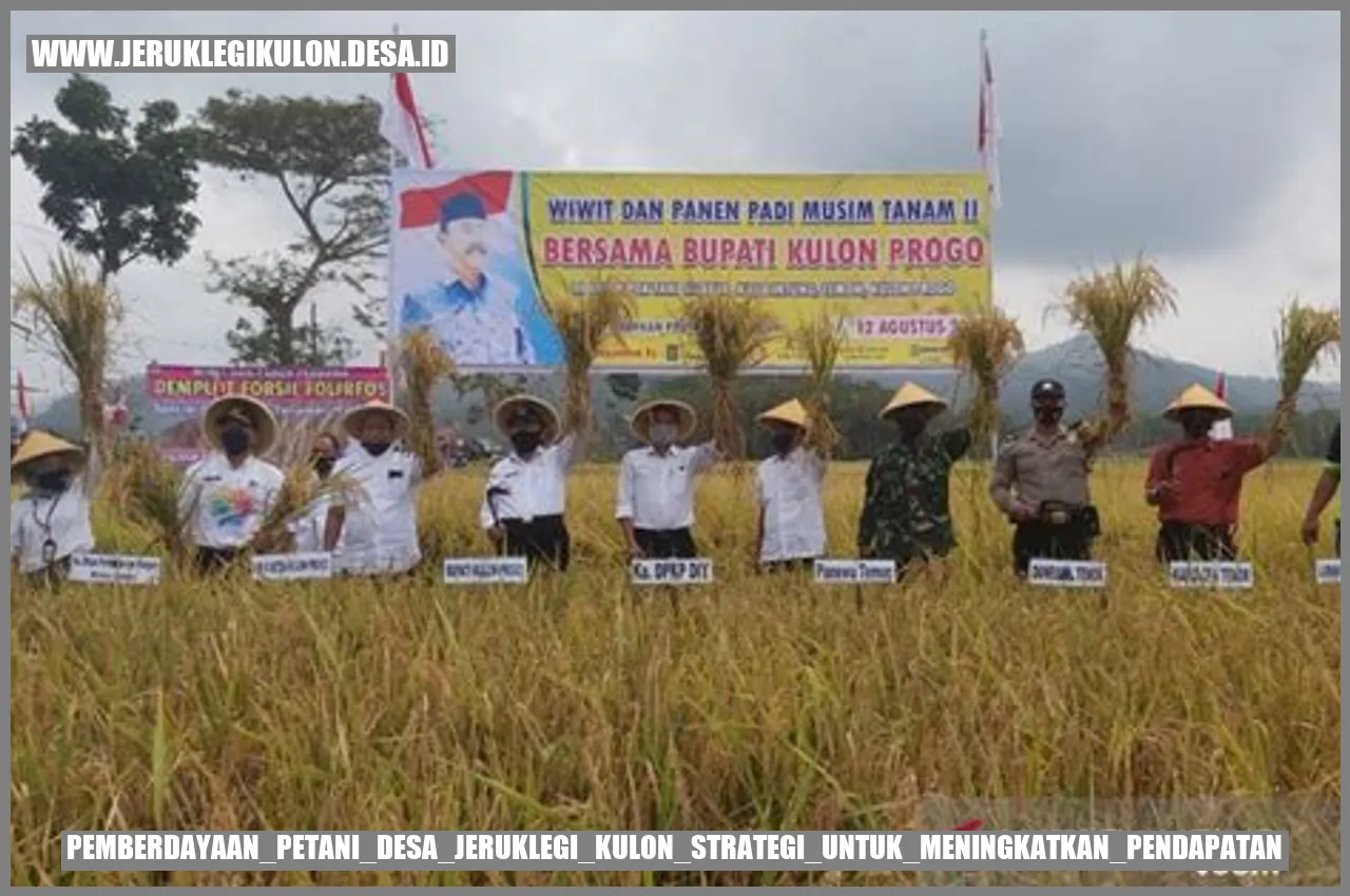 Petani Desa Jeruklegi Kulon