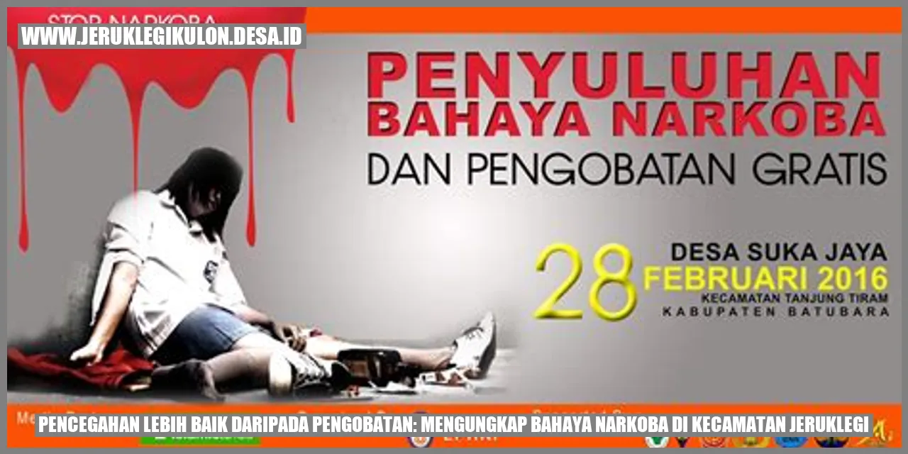 Pencegahan Lebih Baik daripada Pengobatan: Mengungkap Bahaya Narkoba di Kecamatan Jeruklegi