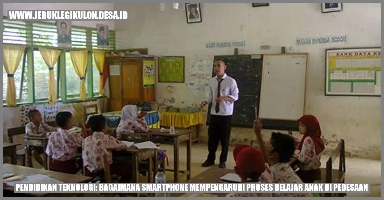 Smartphone di Pedesaan