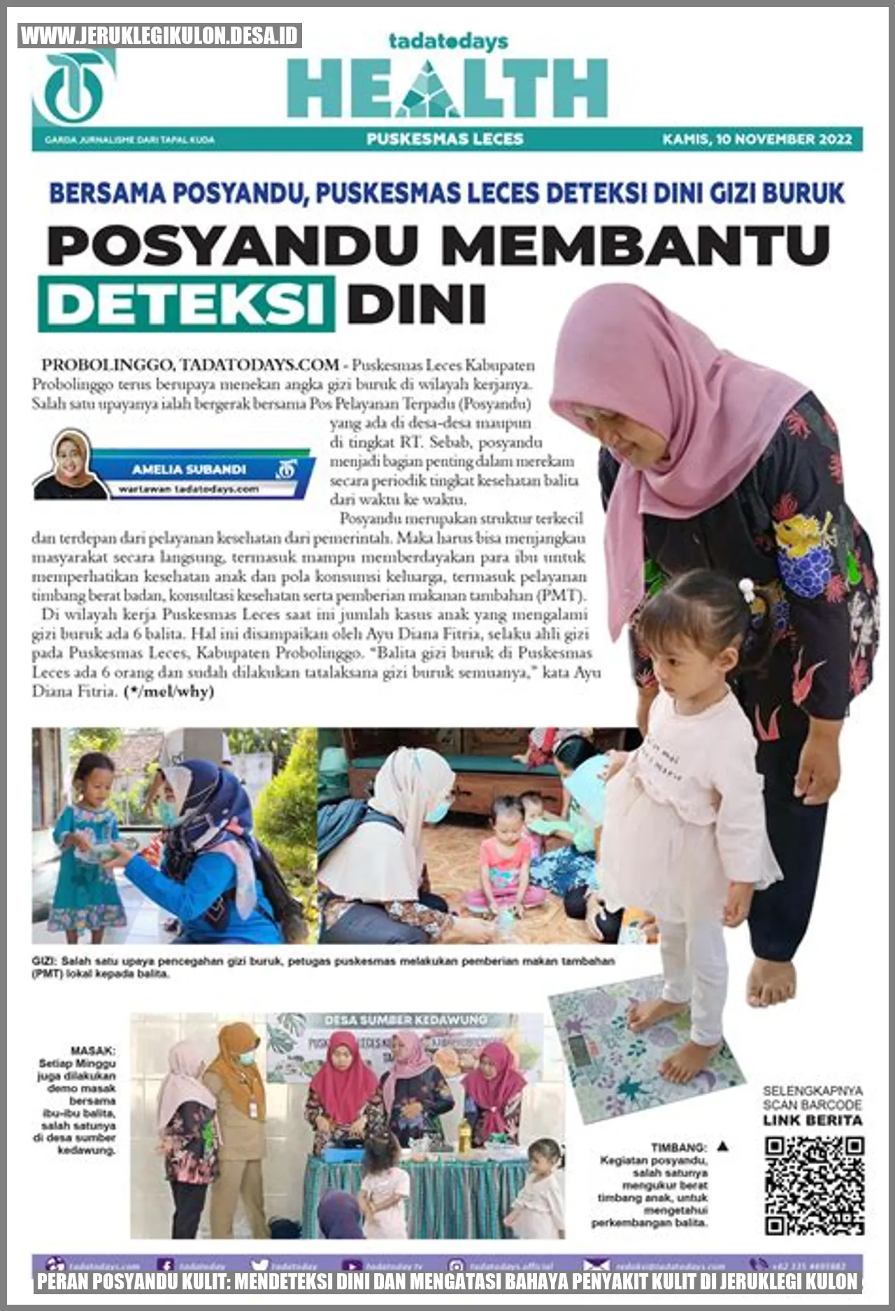 Peran Posyandu Kulit: Mendeteksi Dini dan Mengatasi Bahaya Penyakit Kulit di Jeruklegi Kulon