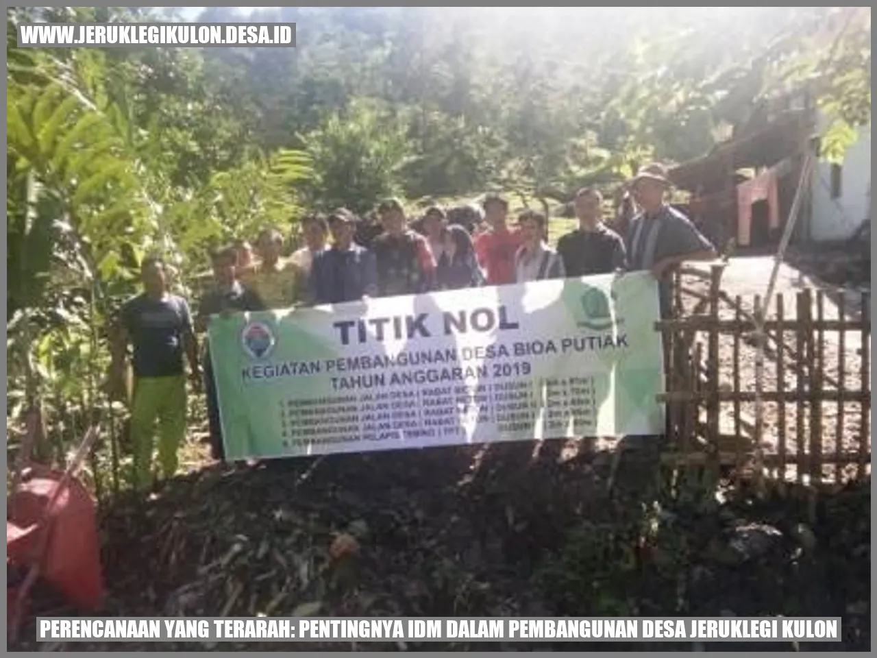 Perencanaan yang Terarah: Pentingnya IDM dalam Pembangunan Desa Jeruklegi Kulon