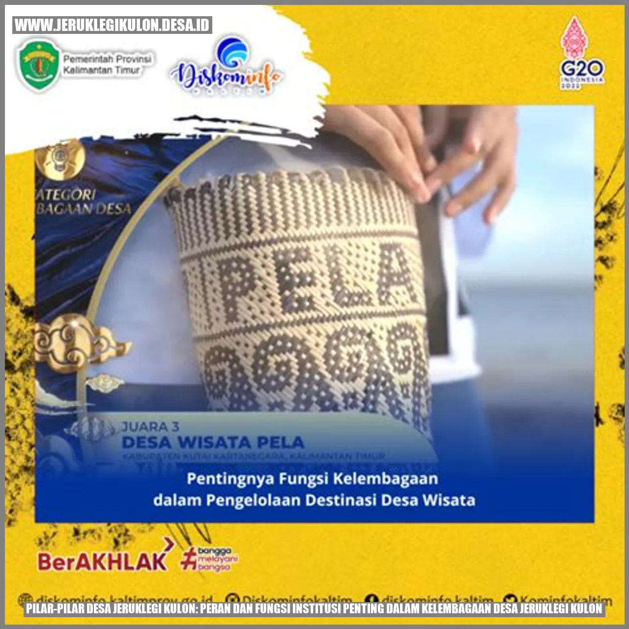 Pilar-Pilar Desa Jeruklegi Kulon