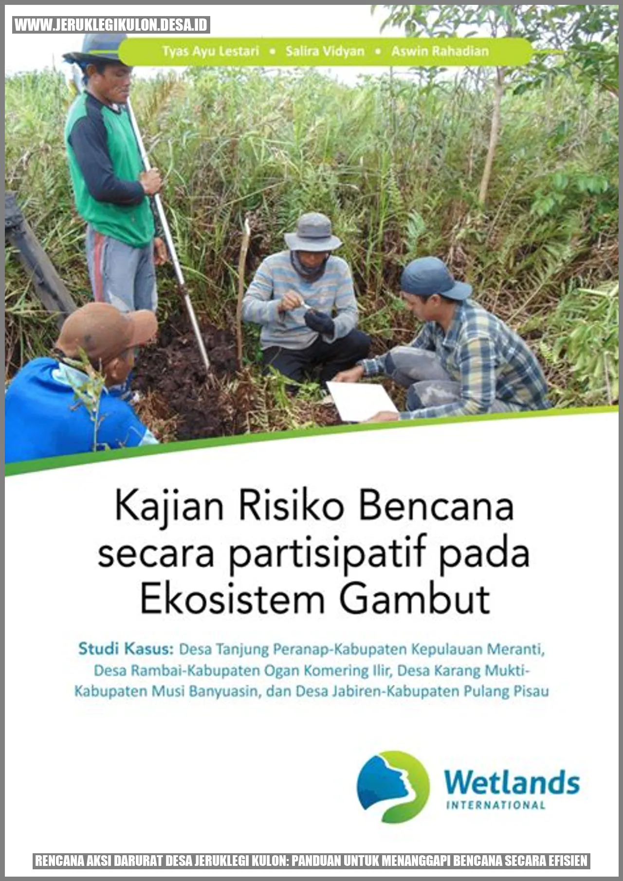 Rencana Aksi Darurat Desa Jeruklegi