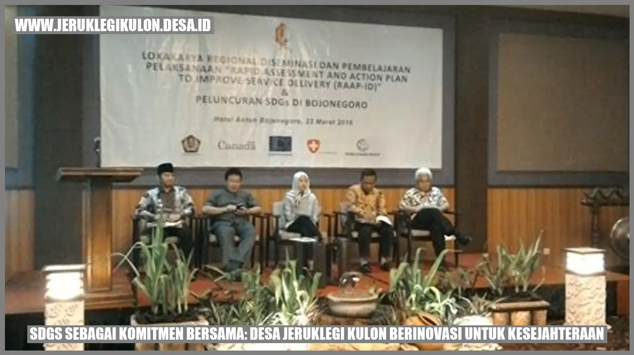 SDGs sebagai Komitmen Bersama: Desa Jeruklegi Kulon Berinovasi untuk Kesejahteraan