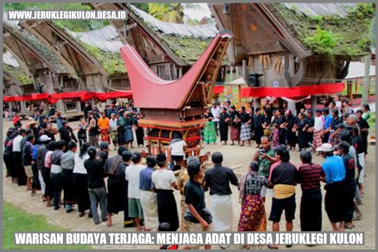Warisan Budaya Terjaga: Menjaga Adat di Desa Jeruklegi Kulon